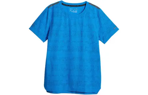 PUMA T Shirts Men's Blue Crew Neck Moderate Other