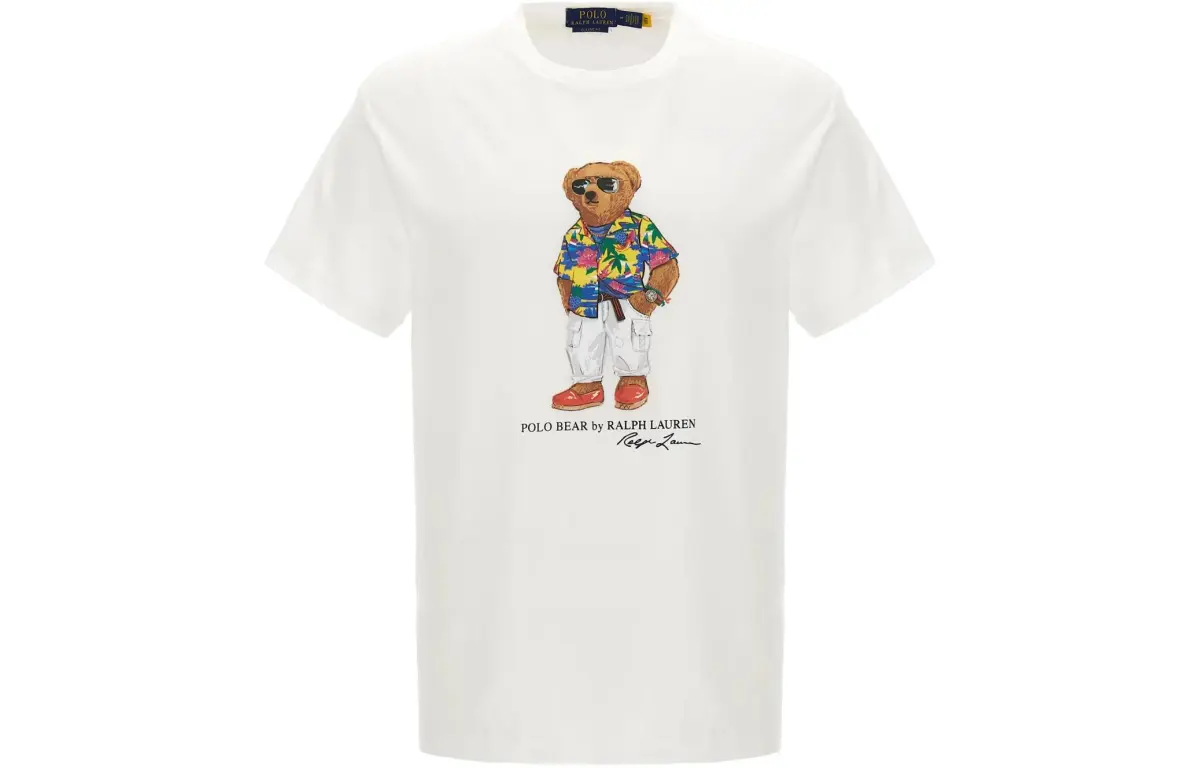 Polo Ralph Lauren Classic Fit Polo Bear Jersey T Shirt