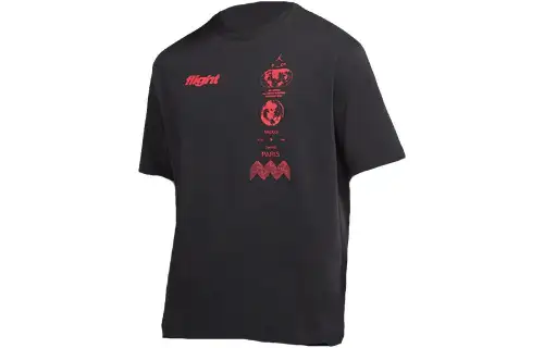 Jordan X Eastside Golf Co Branded T Shirts Men's Black Crew Neck Moderate Straight Fit