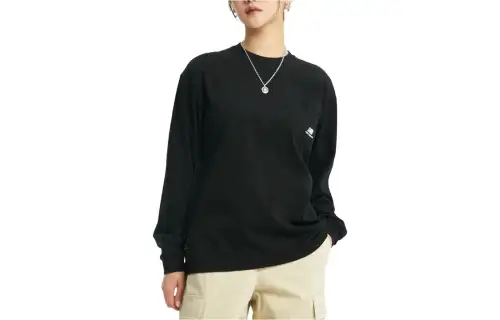 New Balance T Shirts Unisex Black Crew Neck Moderate Other