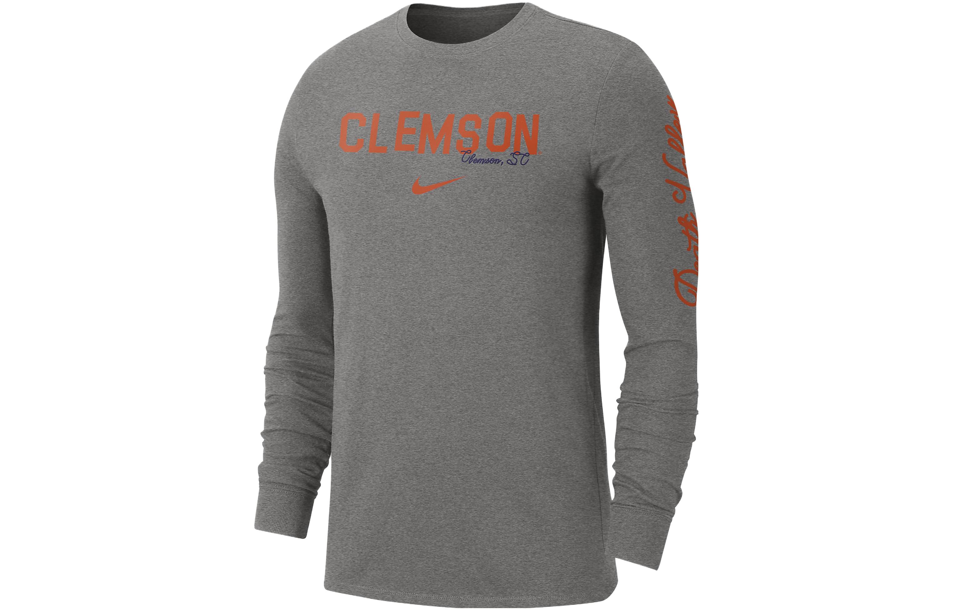 Nike Clemson Men's Nike College Long Sleeve T Shirt