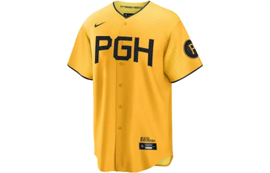 Nike Mlb Pittsburgh Pirates City Connect (Ke'Bryan Hayes) Men's Replica Baseball Jersey