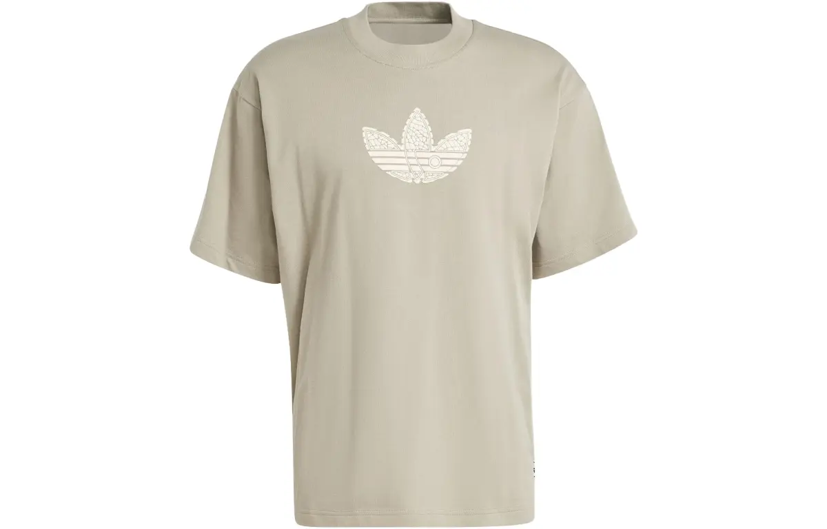 Adidas Originals T Shirt Men's Silver Gray