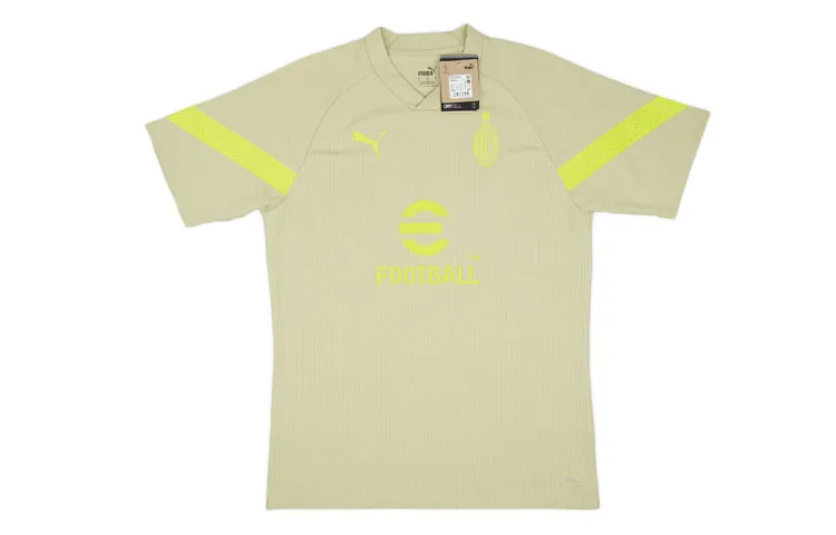 PUMA Raglan Sleeve T Shirt Men's Yellow Green