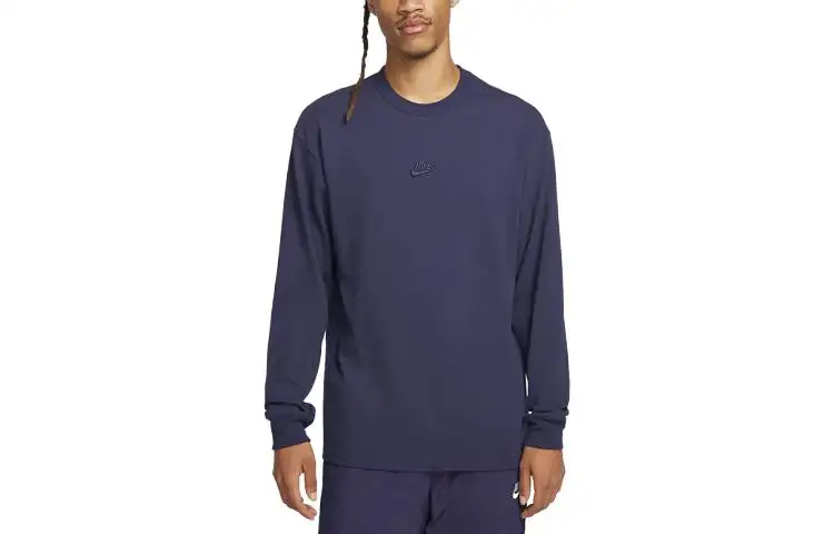 Nike Sportswear Essentials T Shirt Men's Marine Blue