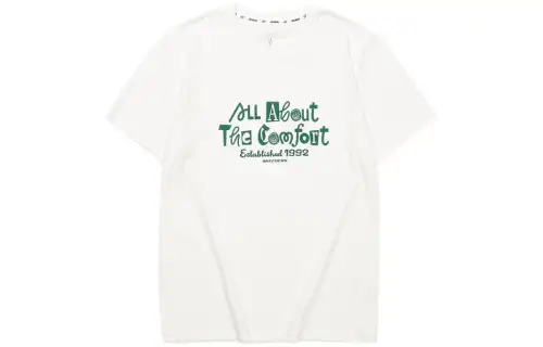Skechers T Shirt Unisex Marshmallow White
