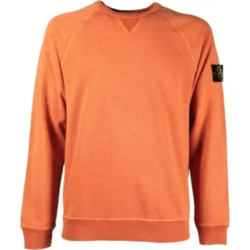 STONE ISLAND T Shirt Men's Orange