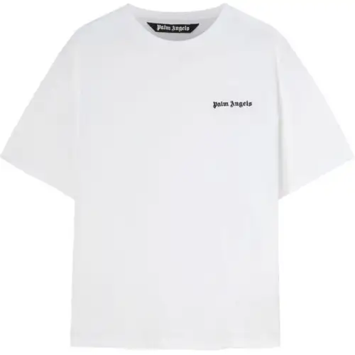 Palm Angels embroidered-logo crew-neck T-shirt