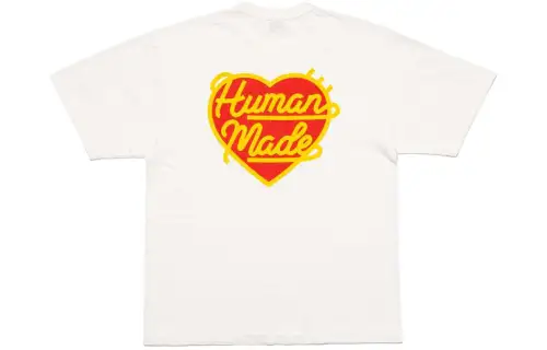 HUMAN MADE SS24 T Shirts Unisex Crew Neck Moderate Straight Fit