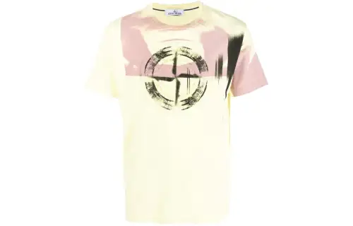 STONE ISLAND T Shirt Men's Yellow