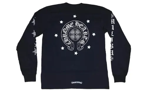 Chrome Hearts Malibu Exclusive Stars L/S T Shirt