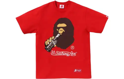 Bape X Coca Cola Ape Head Tee