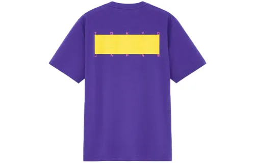 UNIQLO T Shirt Unisex Gray Purple