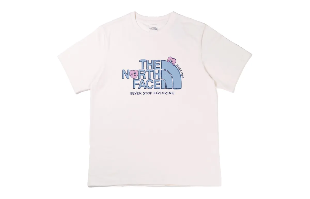 THE NORTH FACE Heart T Shirt Unisex White