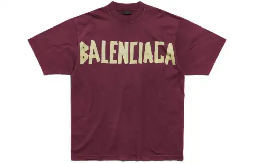 Balenciaga Tape Type Medium Fit T Shirt