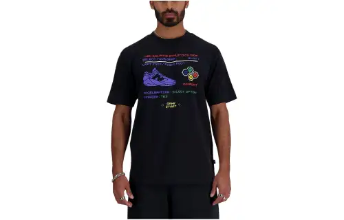 New Balance T Shirt Men's Black