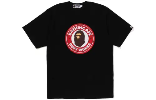 Bape Cloud Head Monogram Busy Works Tee