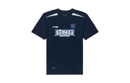 Li Ning Sports Life Collection T Shirt Men's Guangdong Blue