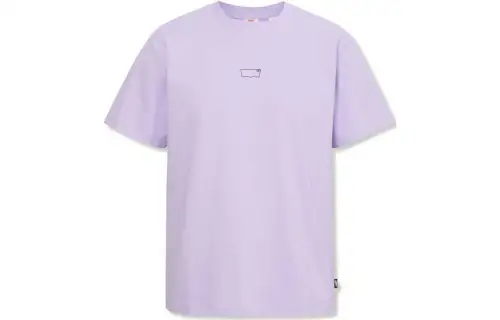 Levis T Shirts Men's Purple Crew Neck Moderate Straight Fit