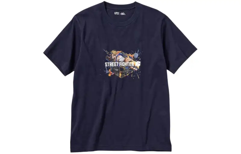 UNIQLO T Shirt Unisex Navy Blue