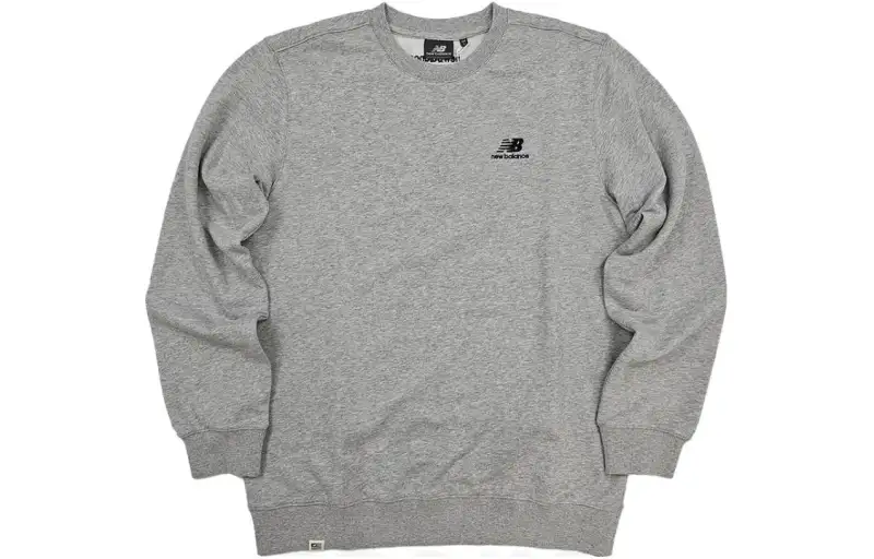 New Balance T Shirts Men's Gray Crew Neck Moderate Other