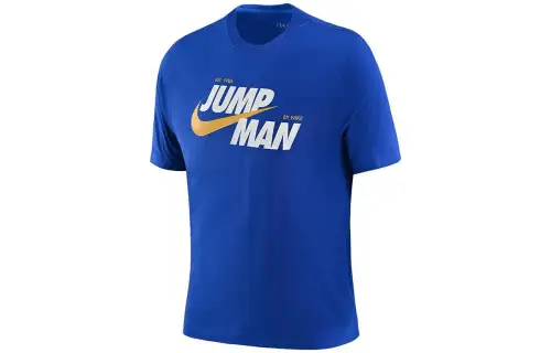 Jordan Air Jordan Jumpman X Nike T Shirt Men's Game Royal Blue