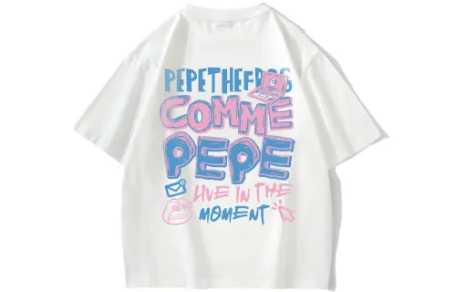 Pepe The Frog T Shirts Unisex Crew Neck Moderate Heavyweight