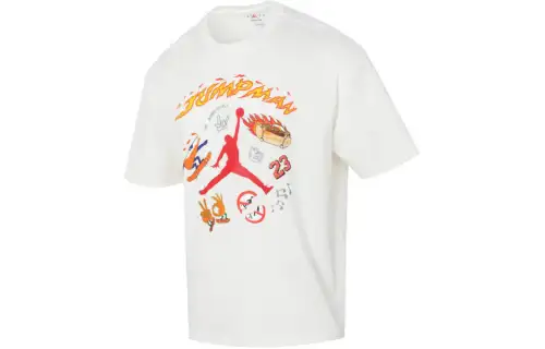 Jordan Jumpman SS24 T Shirt Men's White