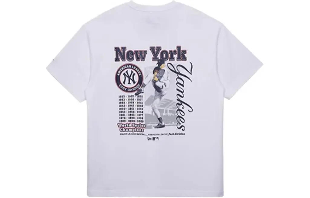 New Era x MLB SS24 New York Yankees T Shirt Unisex White