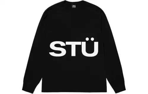 Stussy All Caps Long Sleeve Tee