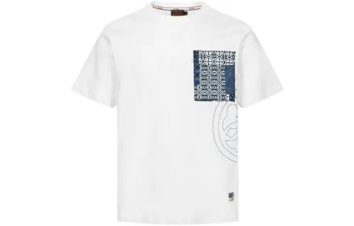 EVISU T Shirts Men's Crew Neck Moderate Straight Fit