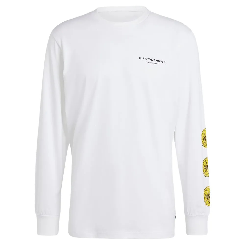 Adidas x Stone Roses Manchester United T Shirt Men's White
