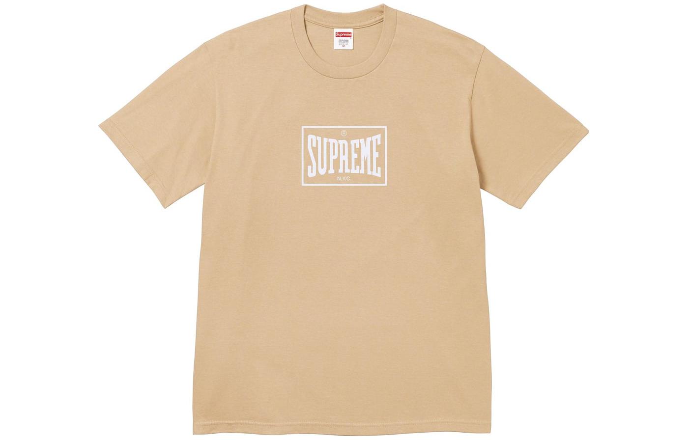 Футболка Supreme Warm Up Tee (белая)
