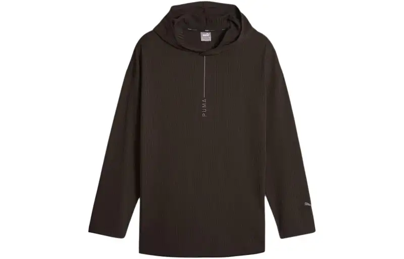 PUMA T Shirts Men's Black Hooded Moderate Other