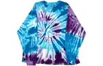 Travis Scott T Shirts Men's Blue Crew Neck Moderate Straight Fit