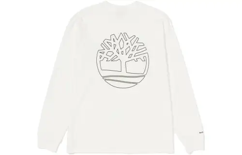 Timberland FW23+81 3 T Shirts Unisex White Crew Neck Moderate Straight Fit
