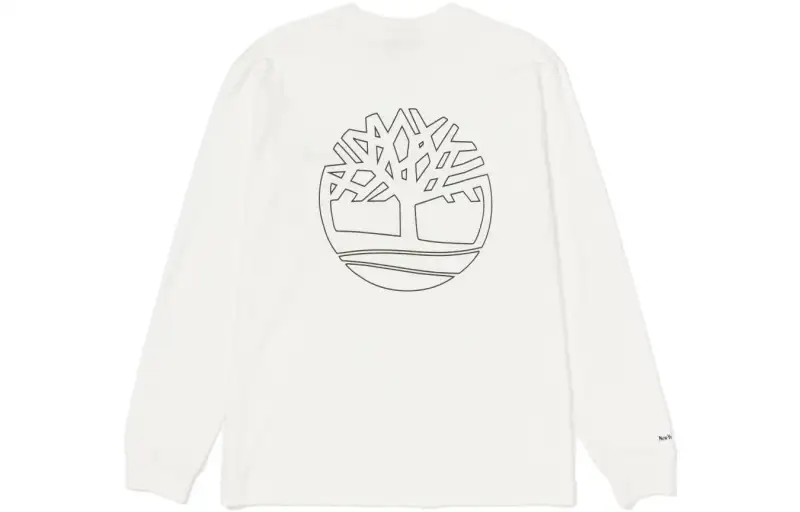 Timberland FW23+81 3 T Shirts Unisex White Crew Neck Moderate Straight Fit