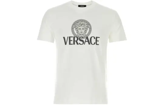 VERSACE Medusa Head Printed Crewneck T Shirt