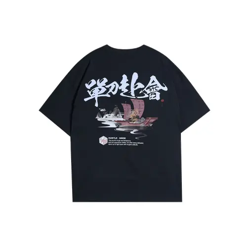 RIGORER Crew Neck Short Sleeved T Shirts Unisex