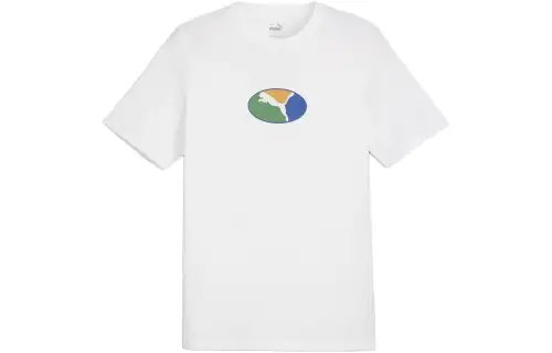 PUMA Graphics Execution T Shirt Men's White