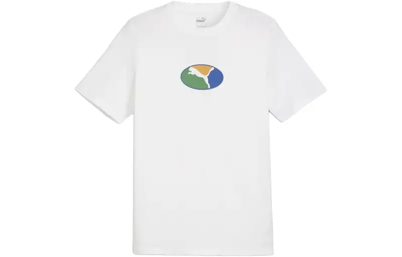 PUMA Graphics Execution T Shirt Men's White
