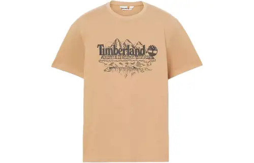 Timberland T Shirt Men's Light Wheat