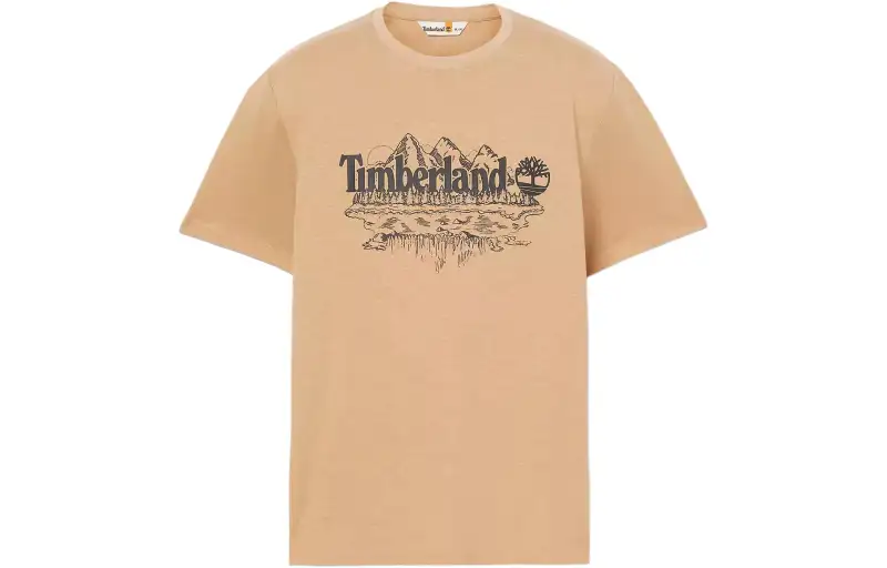 Timberland T Shirt Men's Light Wheat