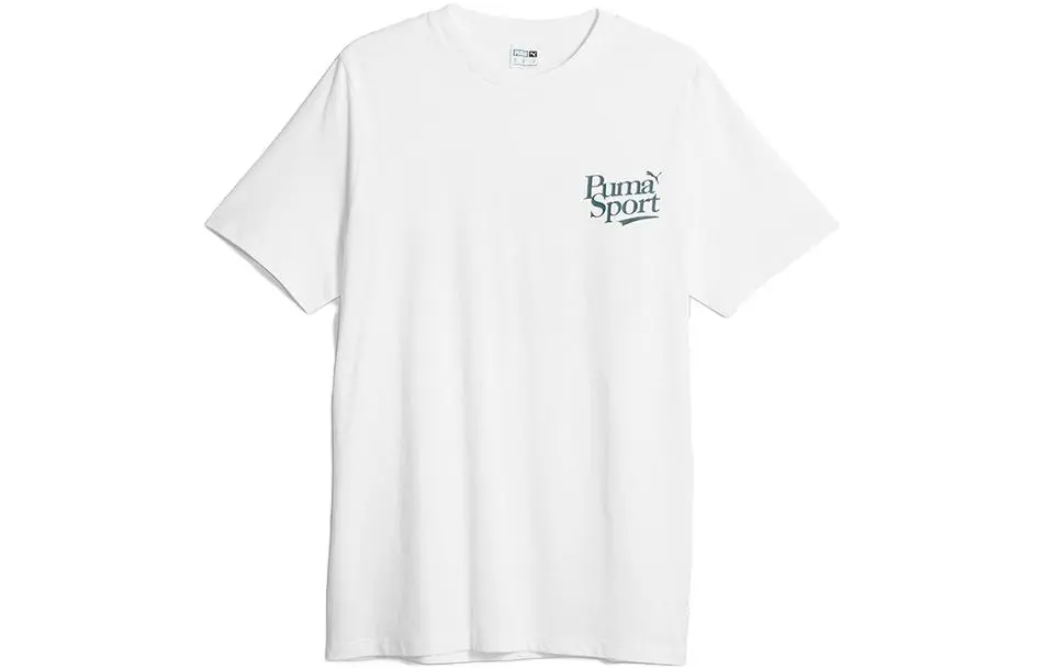 PUMA Set in Sleeve T Shirt Men's White