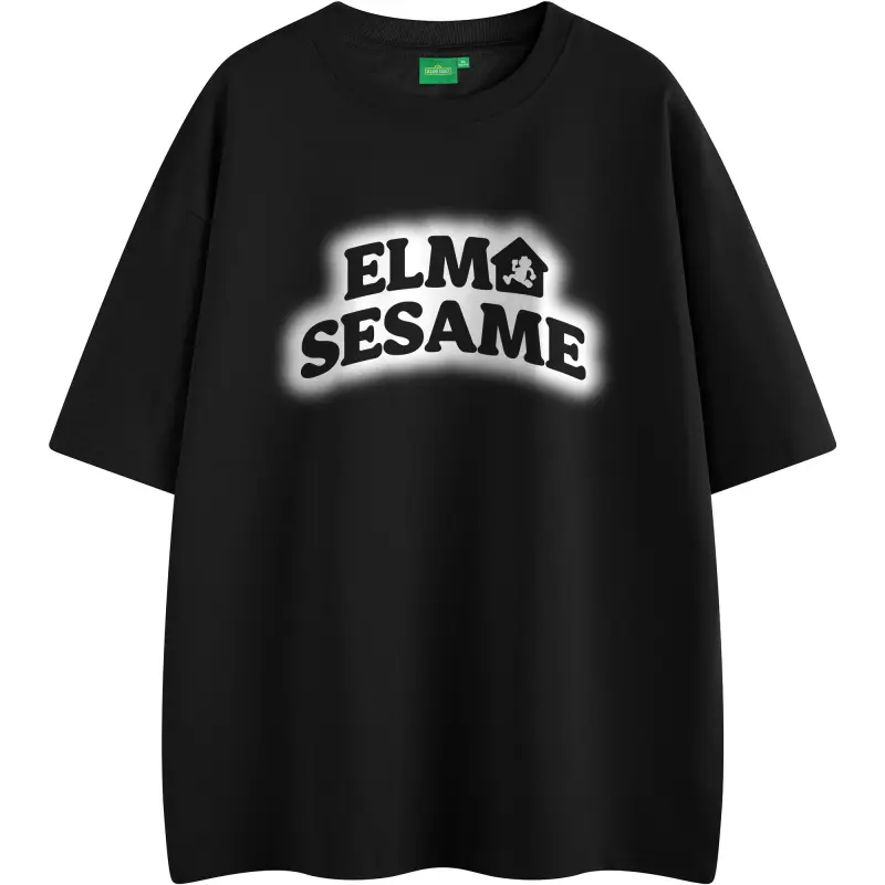 SESAME STREET T Shirts Unisex Crew Neck Moderate Heavyweight