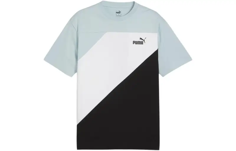 PUMA Essentials Long T Shirt Men's Light Blue
