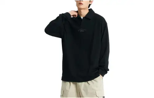 New Balance T Shirts Men's Black Moderate Straight Fit