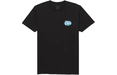 Vans Oval Script T Shirt T Shirt Unisex Black