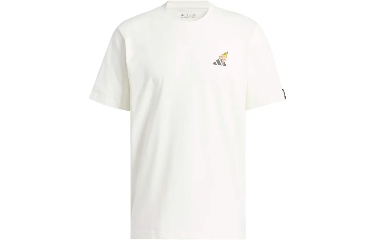 Adidas Ice Cream Hoops T Shirt Men's White