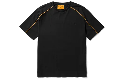Timberland Future73 T Shirts Men's Black Crew Neck Moderate Straight Fit